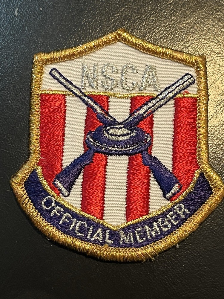 VINTAGE “NSCA OFFICIAL MEMBER” Patch