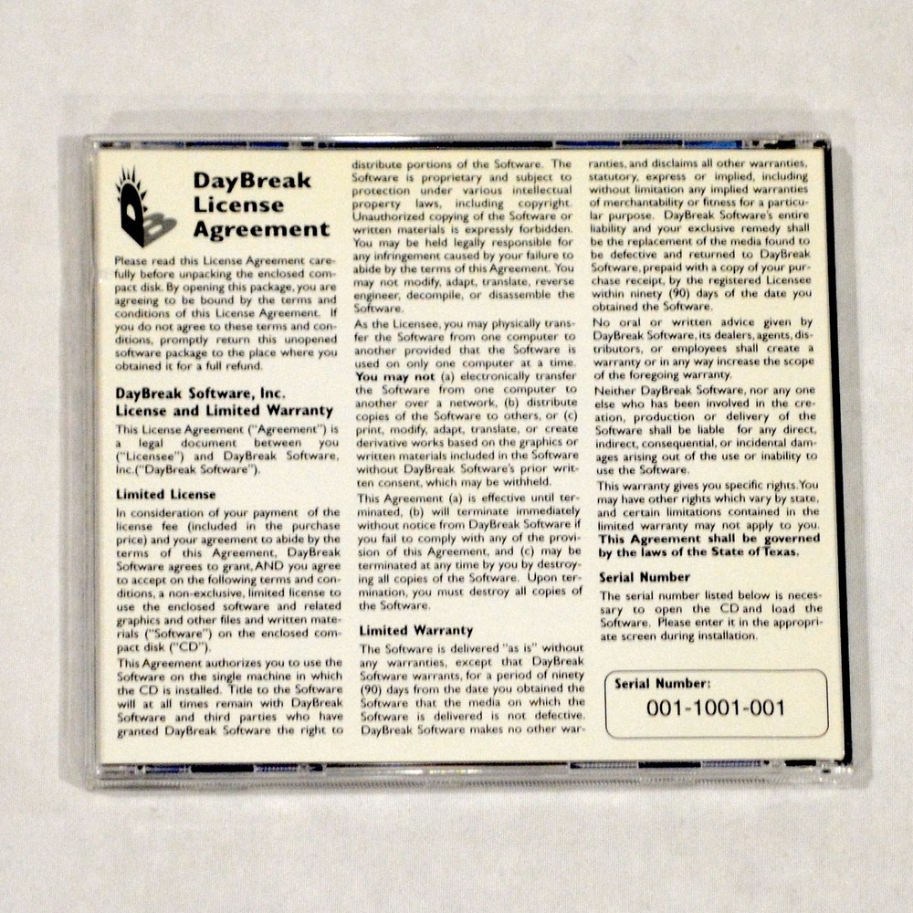 Dilbert Break-A-Day Vol 1 ✩ PC/Mac CD-ROM ✩ Scott Adams ✩ DayBreak Software
