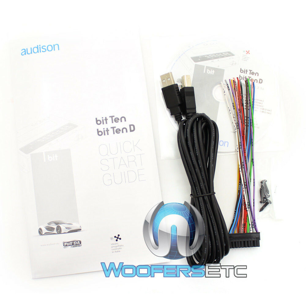 OPEN BOX AUDISON BIT TEN CAR SIGNAL INTERFACE PROCESSOR WITH 4 CH IN & 5 OUT