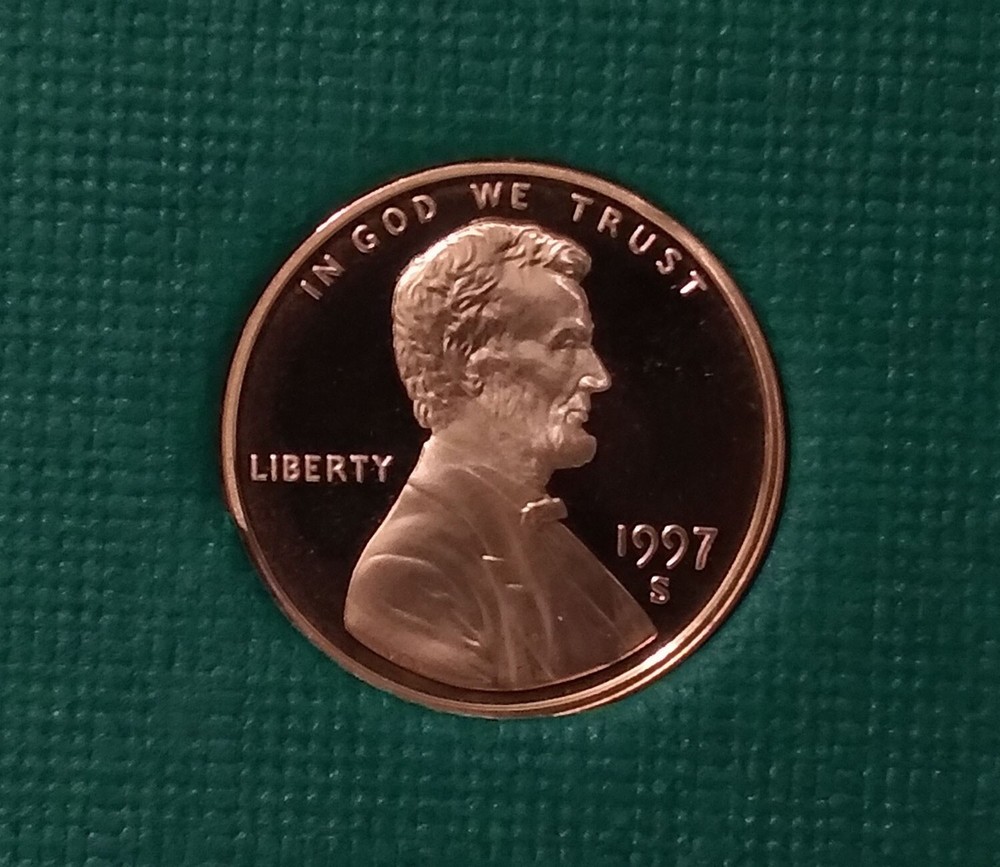 1997-S Lincoln Cent Proof DCAM