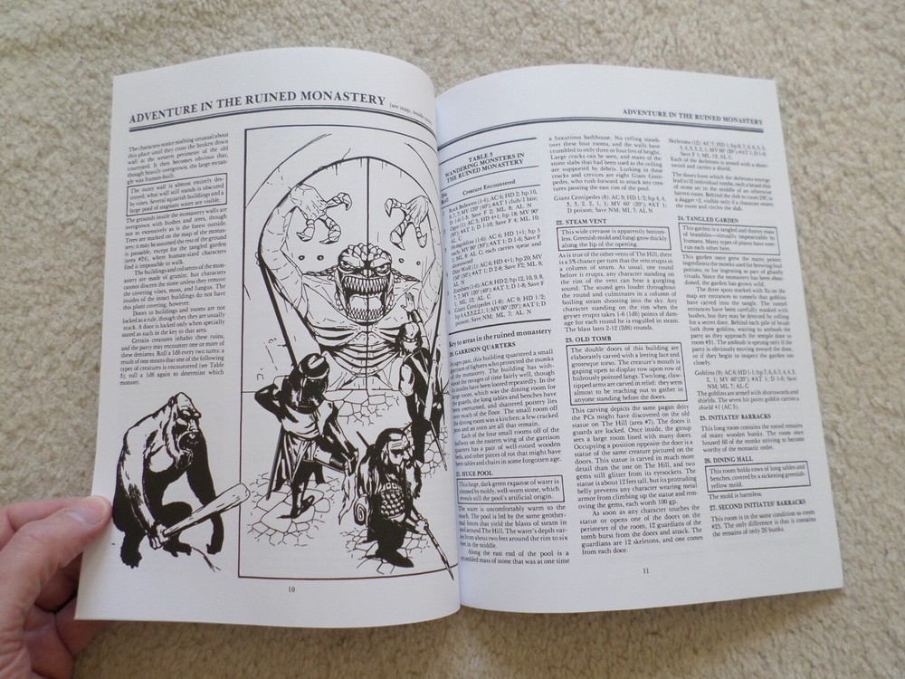 Horror on the Hill B5 Dungeons & Dragons adventure module
