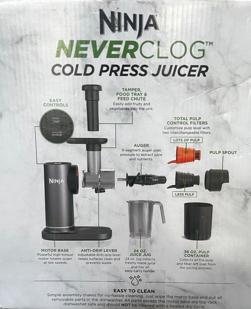 Ninja Never Clog Juicer