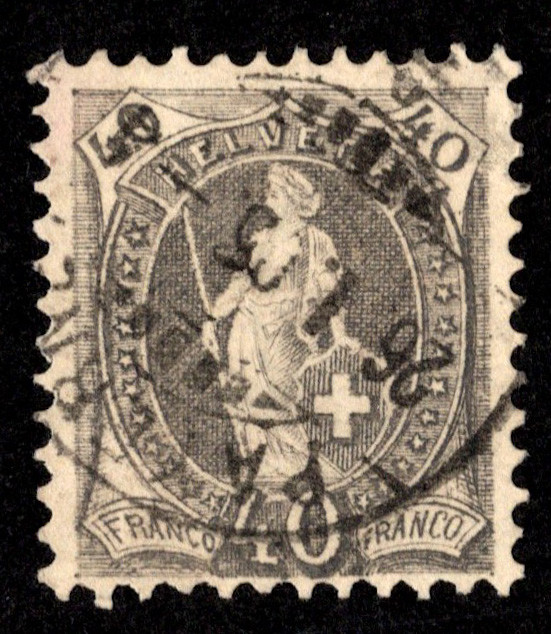 Switzerland Scott 84b Used.