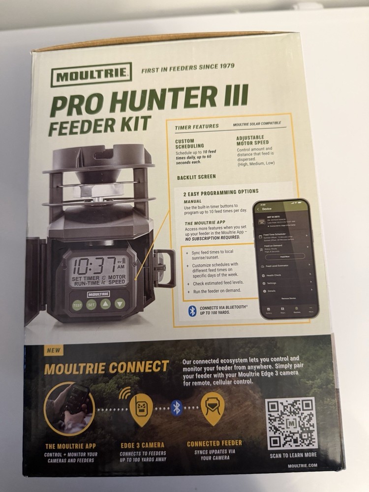 Moultrie Pro Hunter III Feeder Kit