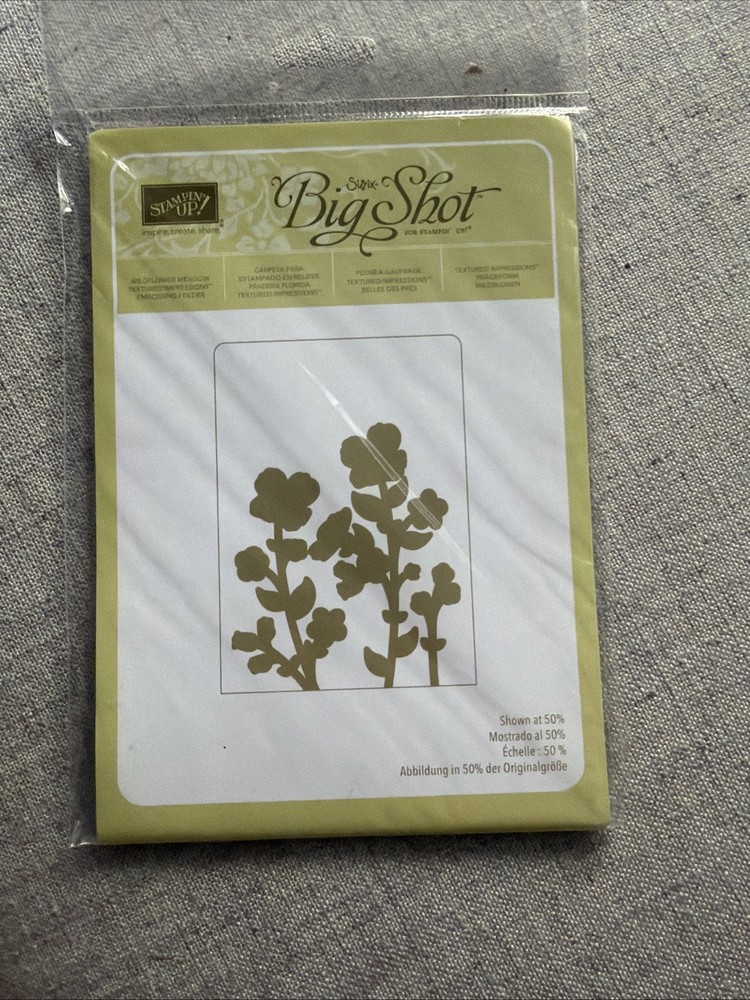 BIG SHOT EMBOSSING FOLDER - MULTIPLE VARIETIES - FREE SHIPPING!