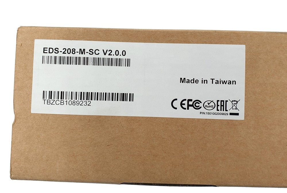 Moxa Ethernet Switch EDS-208-M-SC V2.0.0