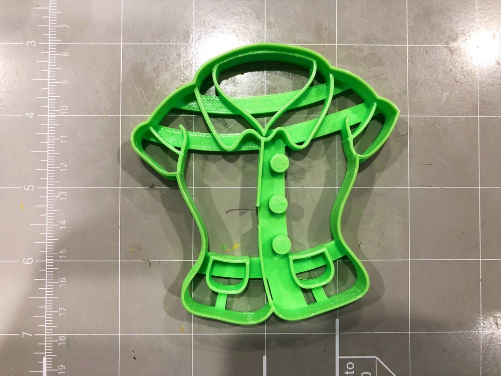 Nurse Coat Cookie Cutter