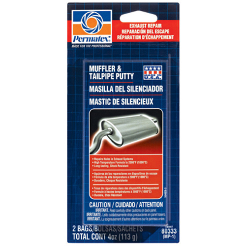 Permatex 80333 Muffler Tailpipe Putty 4Oz - Each