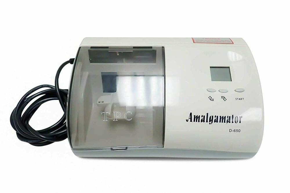 TPC Dental Digital Amalgamator Capsule Mixer with LCD Display Time Setting D650