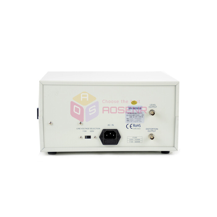 New TDM-1911 Automatic Audio Signal Distortion Analyzer Meter Voltmeter Tester