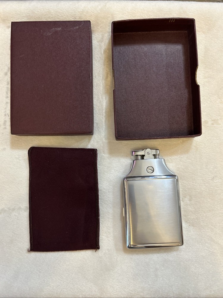 Vintage Ronson Mastercase Cigarette Case Lighter Unfired Unused