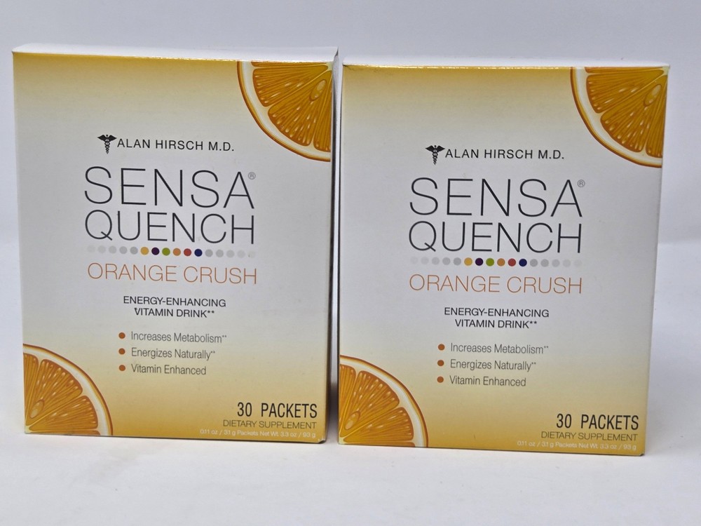 SENSA QUENCH - ORANGE CRUCH 60CT