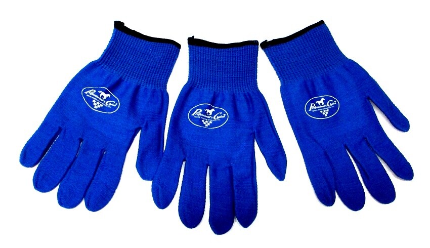 Professionals Choice Roping Glove 3-Pack Blue Medium or Large Right Hand
