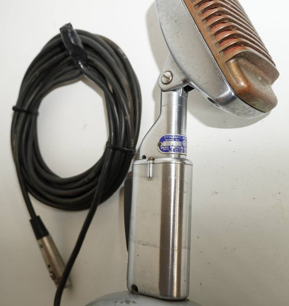 Vintage Shure 51 With desktop stand