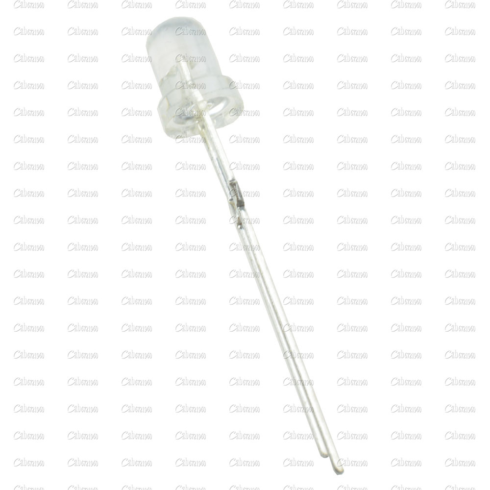 100PCS 3mm Blue 5000MCD Round Water Clear LED Light