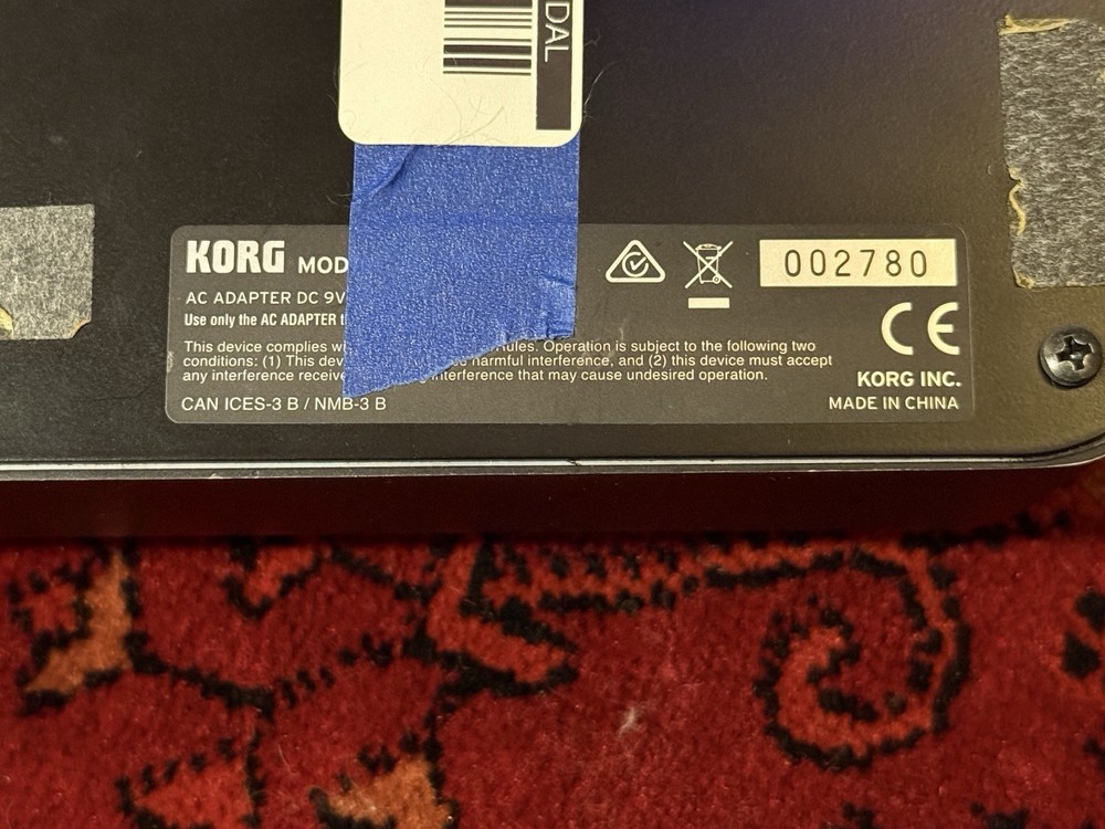 Korg SDD-3000 Programmable Digital Delay Guitar Effect Pedal