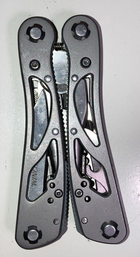 Multi-Tool Folding Plier Winframe Hunting Outdoor 9 tools