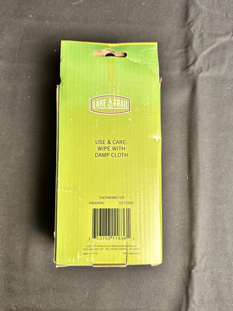 Infrared Themometer Lake & Trail