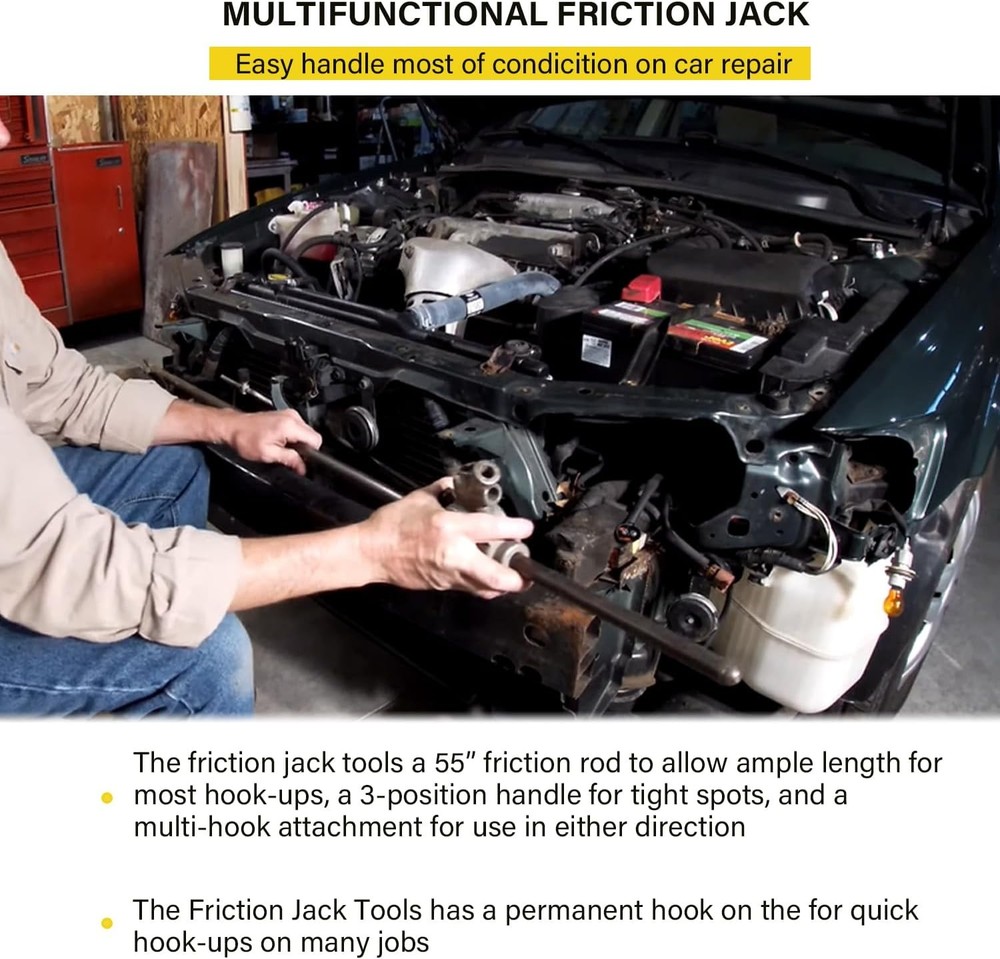 Monkey-On-A-Stick Jack 77043 for Push, Pull, Align, Spread Straighten Operations