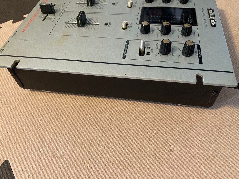 Technics SH-DX1200 2-Channel DJ Mixer with Power Cable