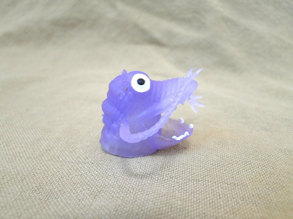 Purple Finger Puppet Monster