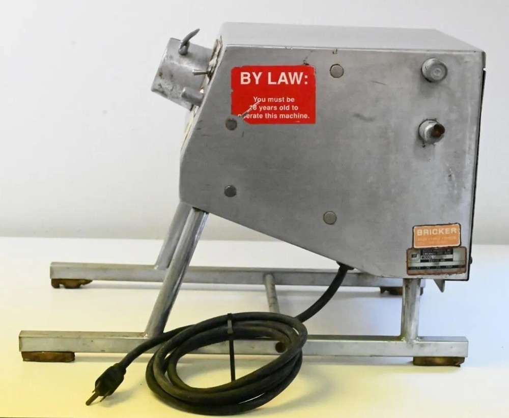 Bricker Model B-100 NSF 115V Drive