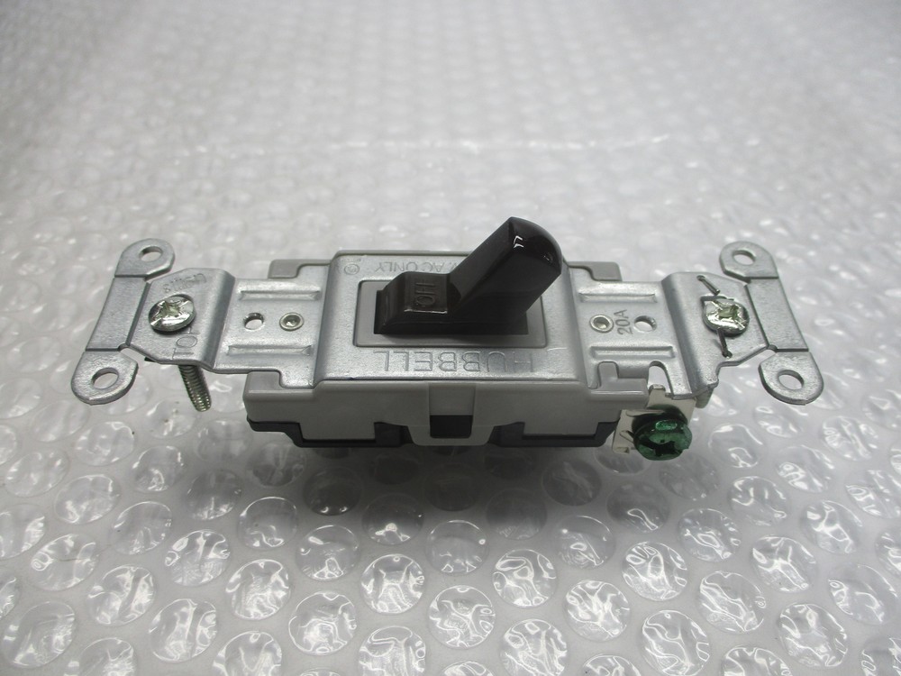 HUBBELL CS120 SINGLE POLE SWITCH NSMP