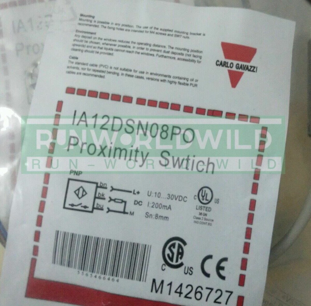 1PC IA12DSN08PO New Proximity Switch