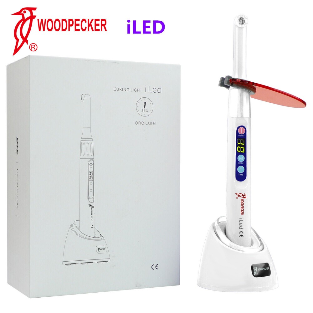 Woodpecker iLED Max Dental iLed Curing Light 1 Second Cure Lamp 2500mW/c㎡