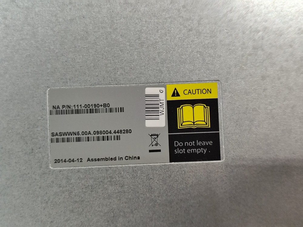 NetApp 111-00190+B0 IOM6 SAS Controller Module