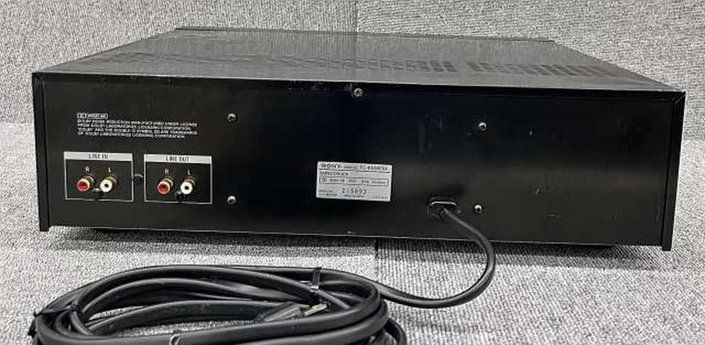 Sony Cassette Deck Tc-k555esx Used