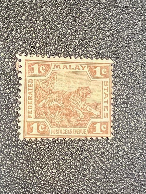 Malaya stamp 49 MH