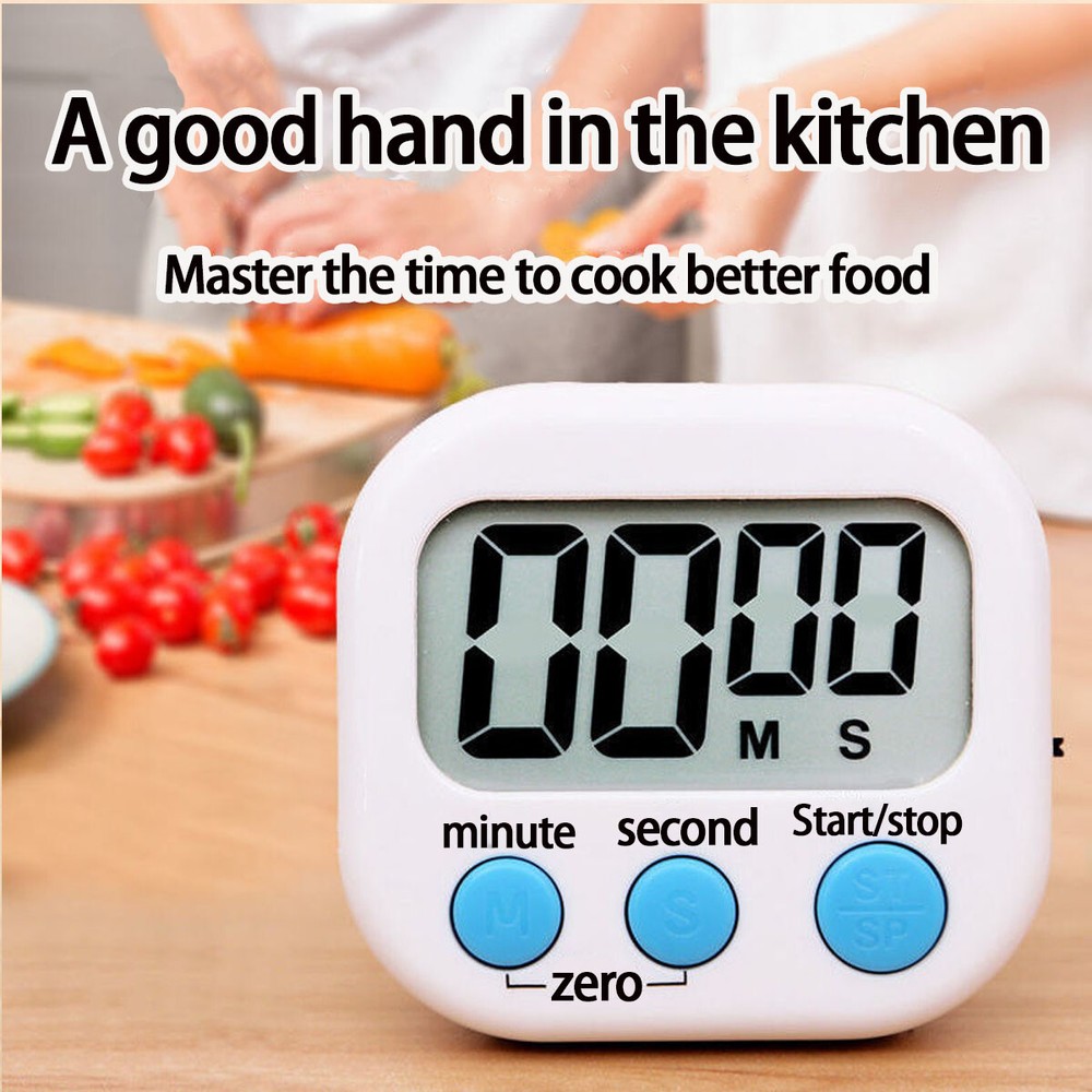 1-4 pcs Digital Kitchen Timer The compact and lightweight body is easy to carry