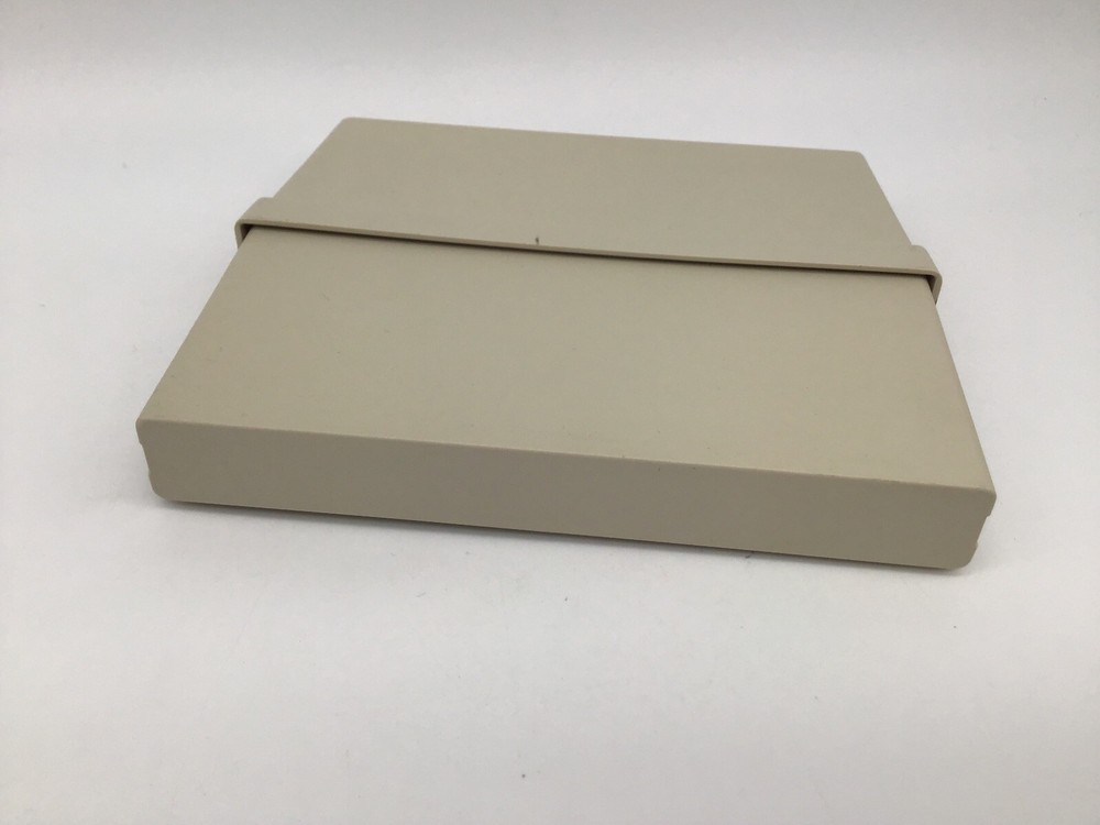 Vintage Tandy Plastic Case For Three 5.25" Double Density Diskettes CASE ONLY