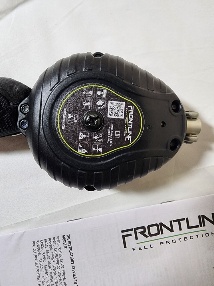 Frontline Fall Protection RPW061S Web Single Leg 6ft SRL
