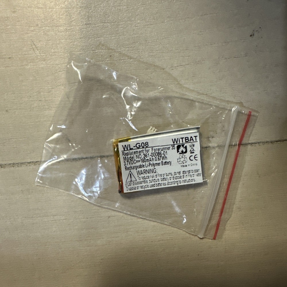 2 Rechargeable Garmin Instinct Batteries