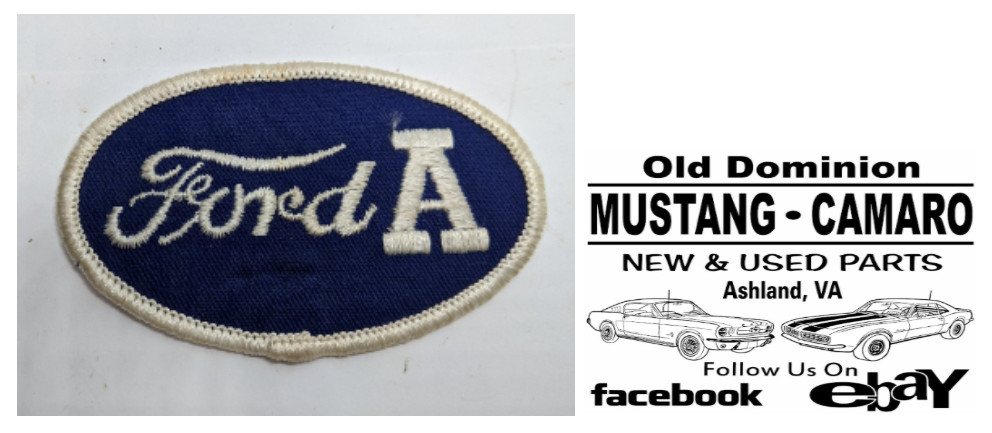 Ford Oval Sew On Patch
