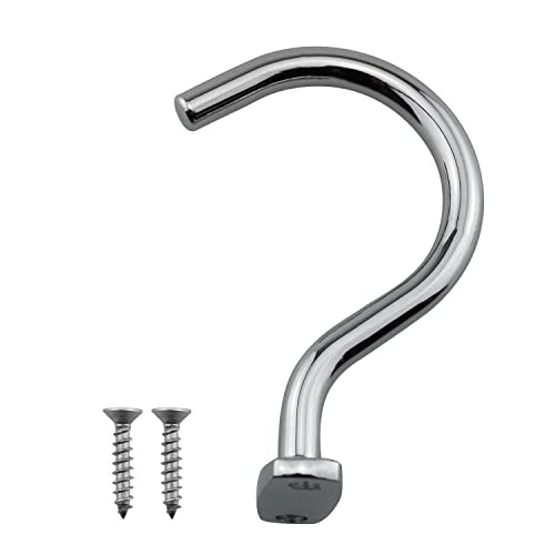 DGZZI Silver Snooker Billiard Table Solid Brass Board Cue Hook with 2PCS