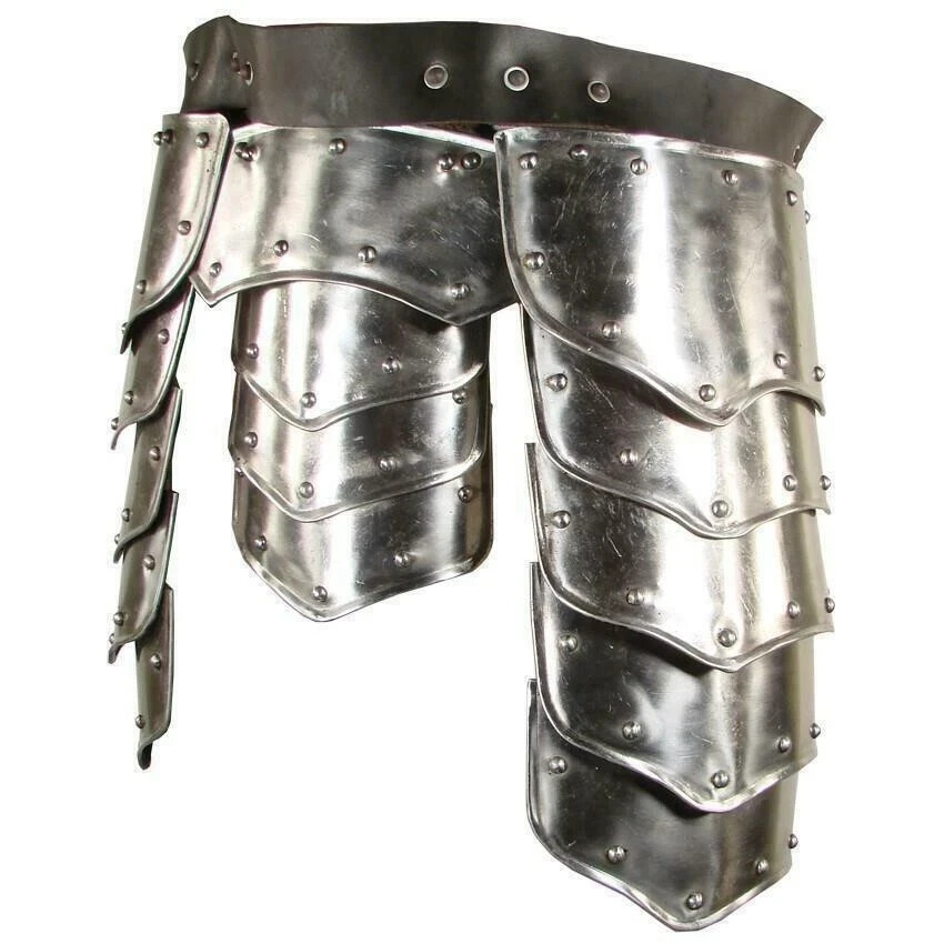 Medieval Gothic Warrior Tasset, belt Upper Leg Protector Armor Larp Sca Armor,