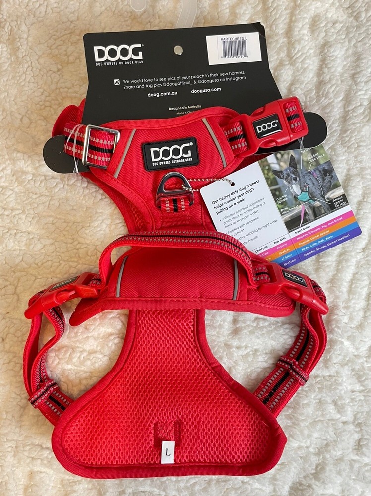 DOOG Neotech Dog Harness Large Red