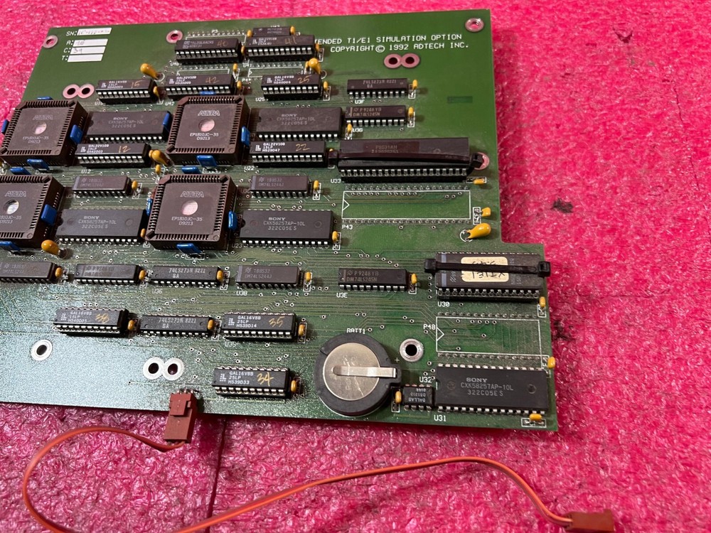 ADTECH SX/12 DATA LINK SIMULATOR Board 7077-15-02NC