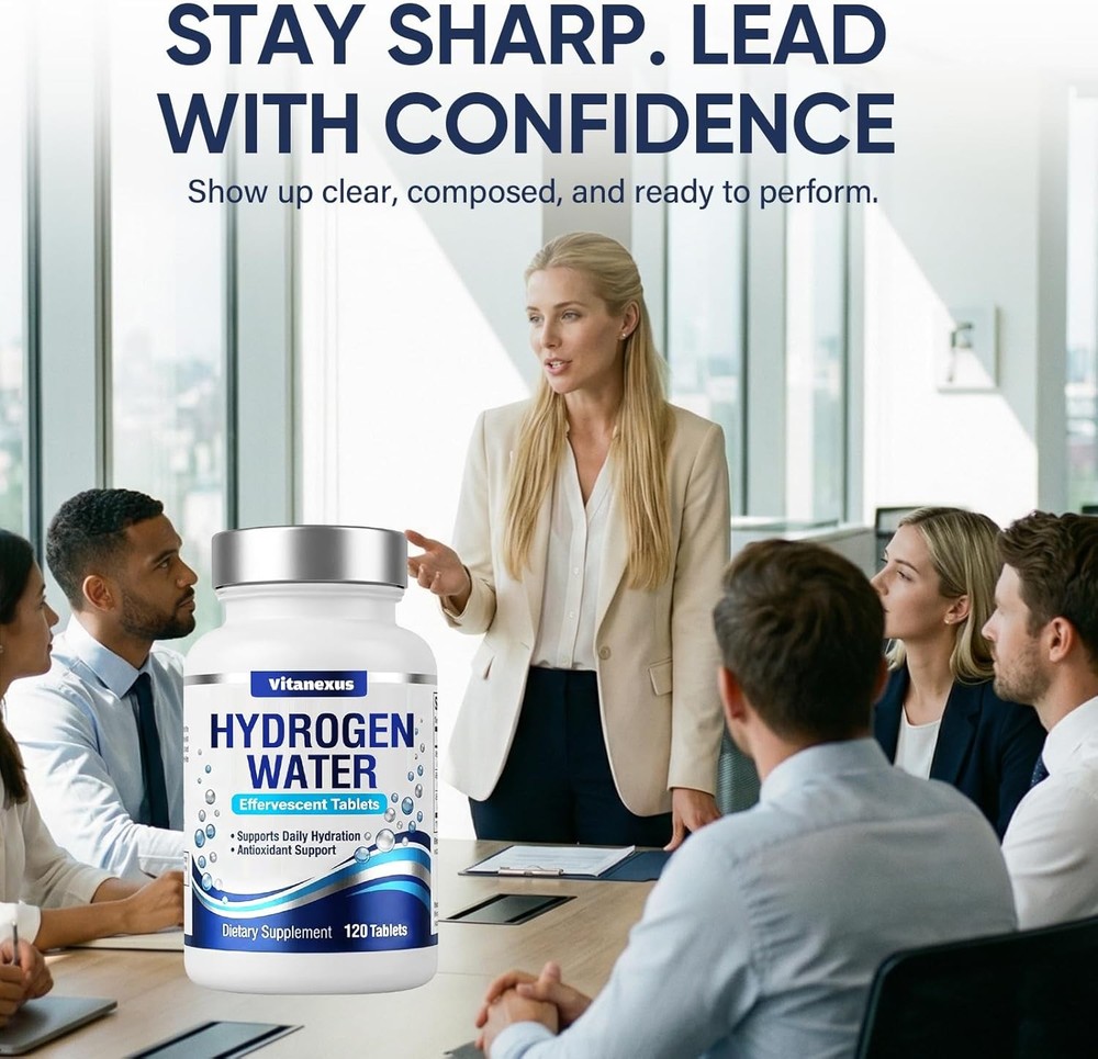 Molecular Hydrogen Water Tablets 120PCS Hydrogen Tablets for Drinking Water