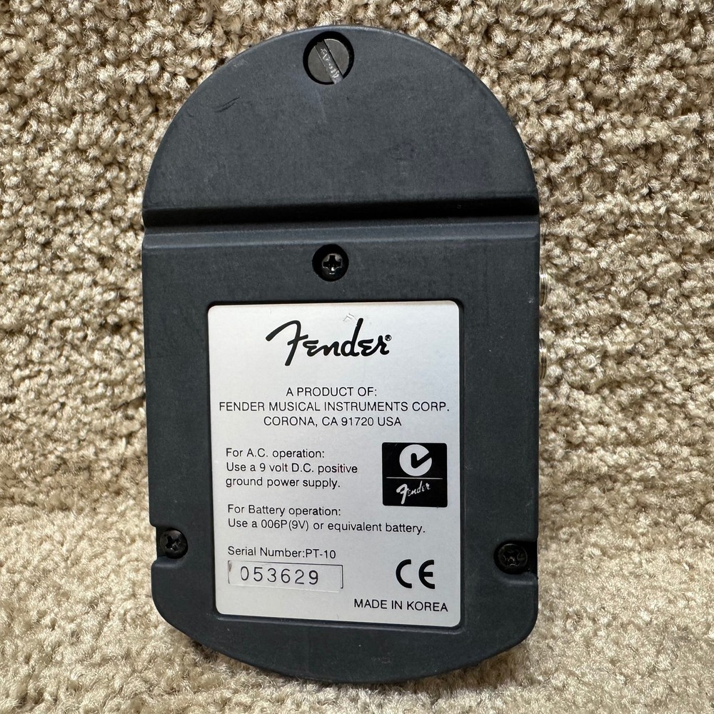 Fender PT-10 Tuner Pedal