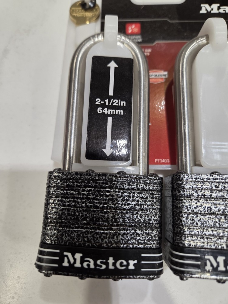 12 PACK Keyed Alike Master Lock Outdoor Security Level 8 Padlocks