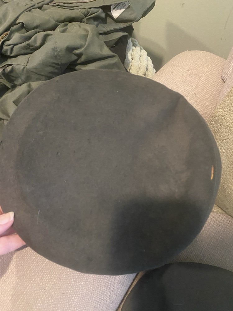 Assorted Military Branch Visor Hats (6) Used