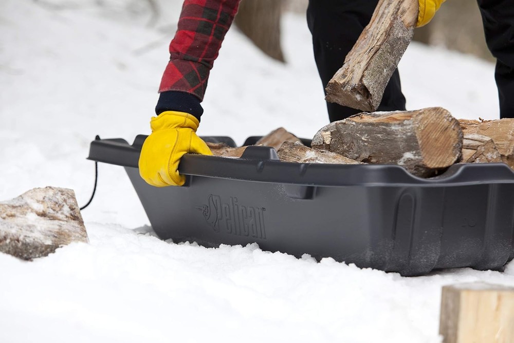 - Multi-Purpose Utility Sled - Pull Rope - 4 Season Sled - Any Outdoors Activiti