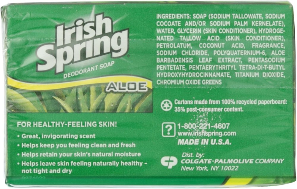 h Spring Deodorant Bath Bar e, 3.75 Ounce