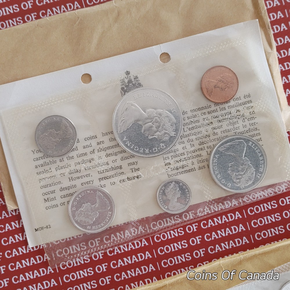 Collection Of 10 Canada Silver Prooflike Sets 1965 - 11oz Silver #coinsofcanada