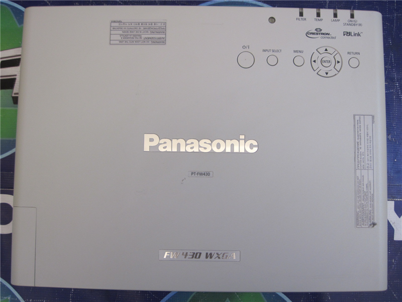 Panasonic PT-FW430U, LCD Projector 100-240V