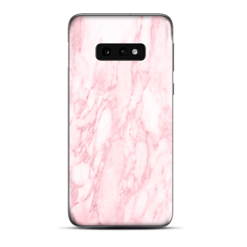 Skins Decal wrap for Samsung Galaxy S10e - Rose Pink Marble Pattern